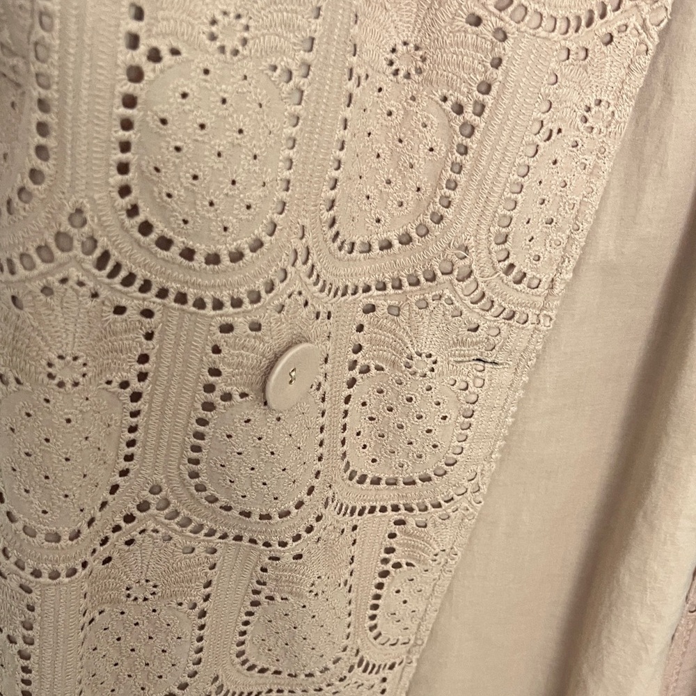 FARM Rio Beige Textured Trench Coat - Picture 8 of 15